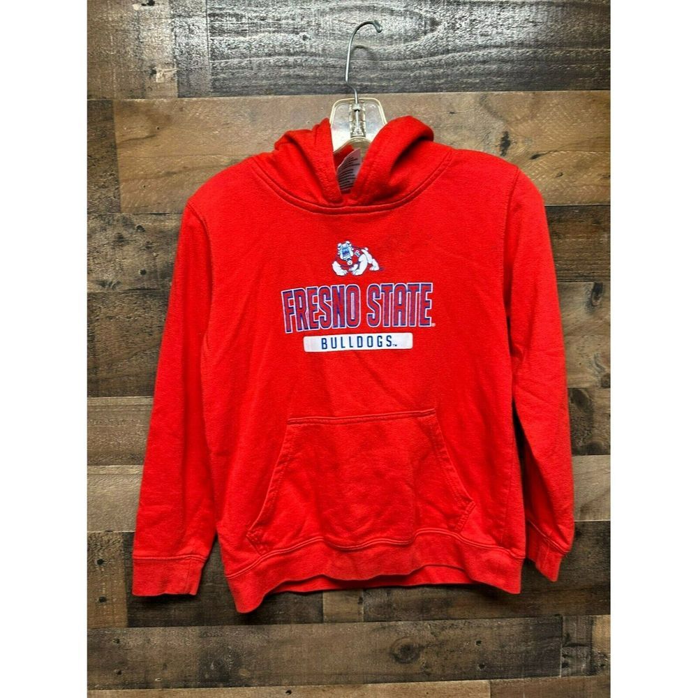 Russell Athletic Youth Boy's Fresno State Bulldogs Hoodie Size Large‎ (10/12)